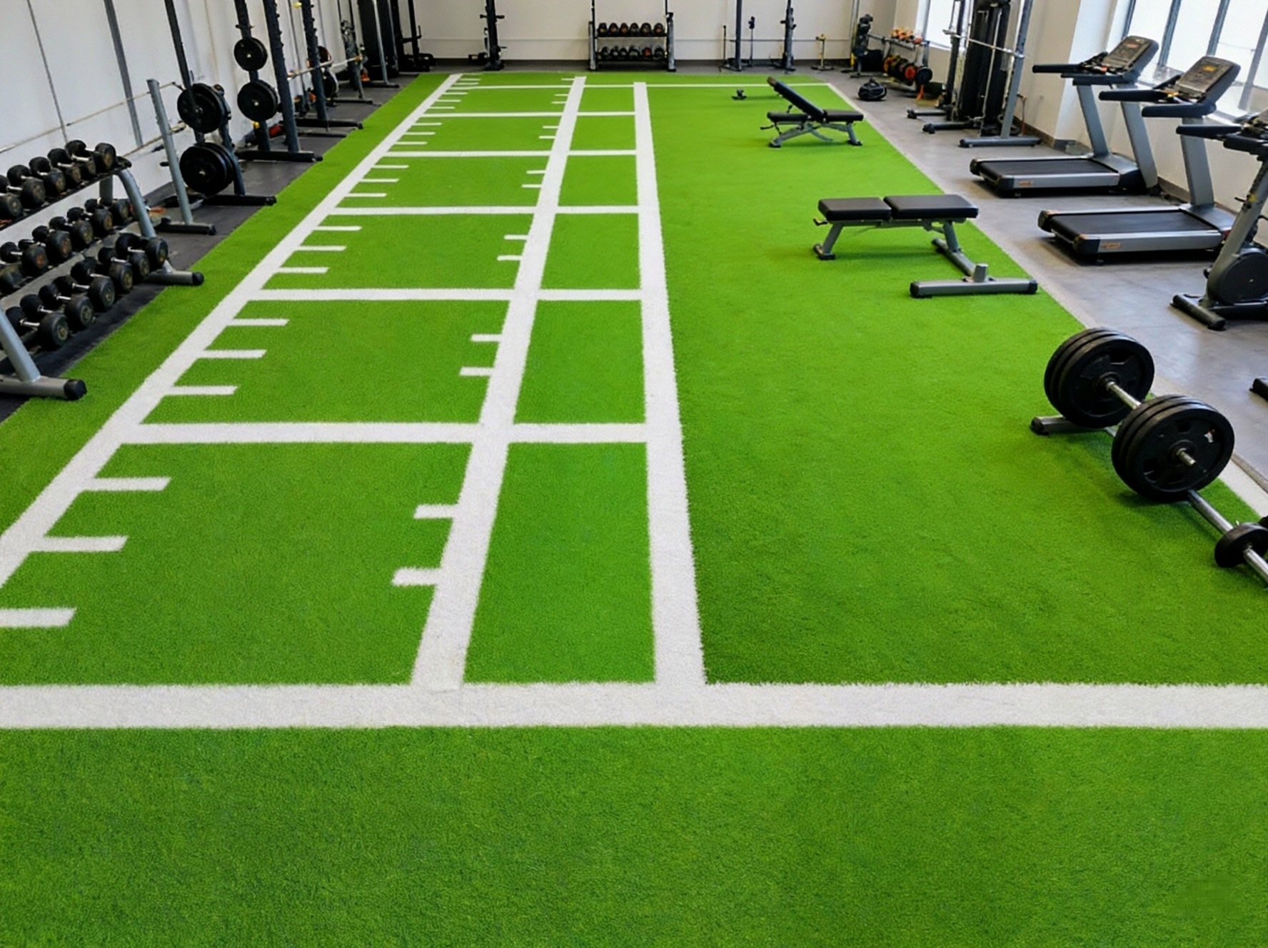 Green gym turf